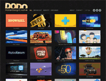 Tablet Screenshot of dodomotion.com